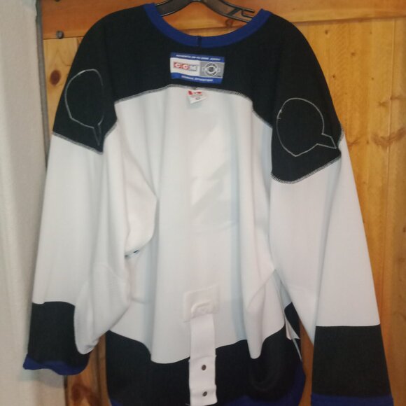 Late 90s CCM On-Ice Tampa Bay Lightning size 52 NHL Hockey Jersey - Picture 9 of 11
